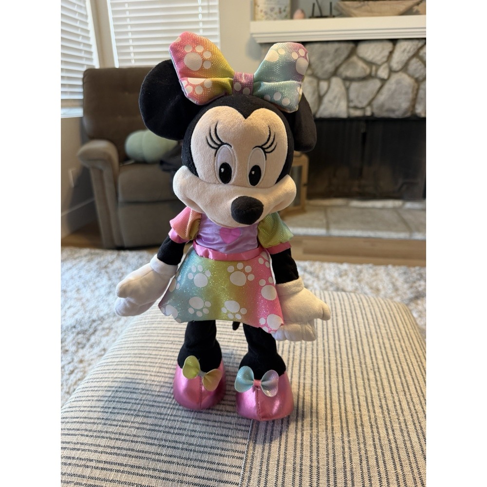 Disney Minnie Mouse Waggin Wagon Replacement Doll Plush Just Play 13177 15"
